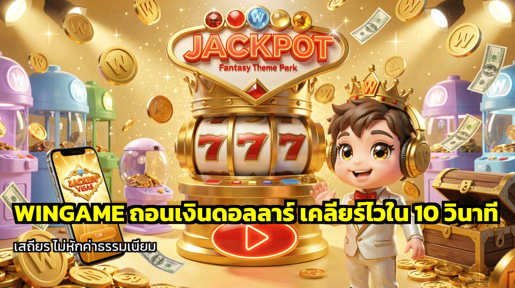 WINGAME ถอนเงินดอลลาร์