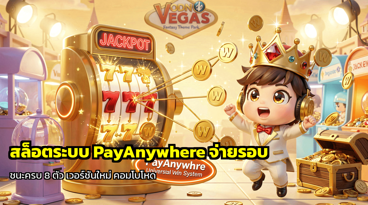 สล็อตระบบ PayAnywhere จ่ายรอบ