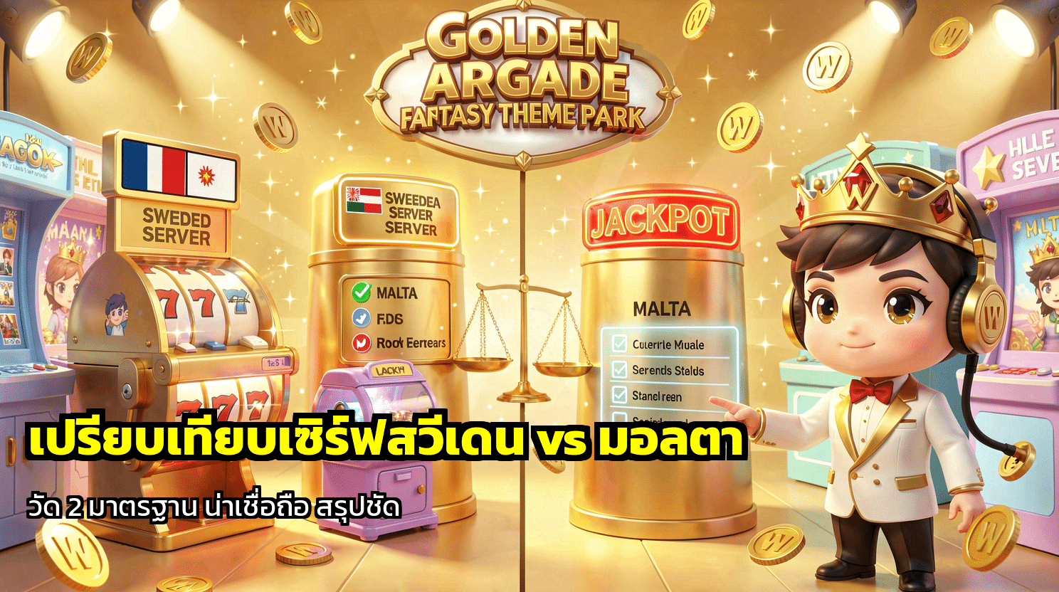 เปรียบเทียบเซิร์ฟสวีเดน vs มอลตา