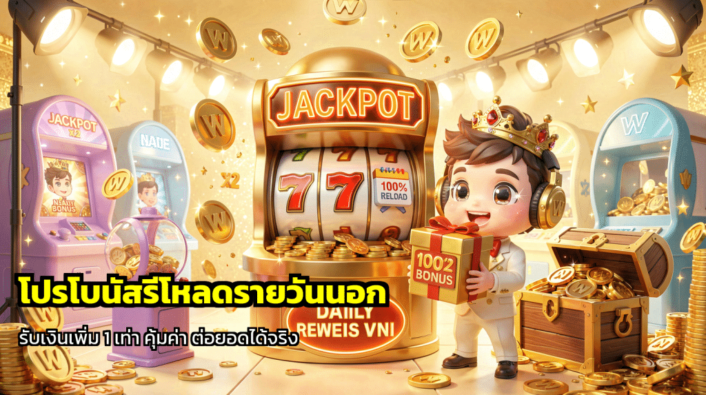 โปรโบนัสรีโหลดรายวันนอก